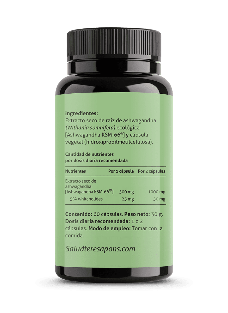 Ashwagandha Ingredientes 
