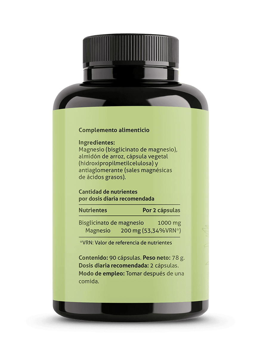 Bisglicinato de Magnesio Ingredientes