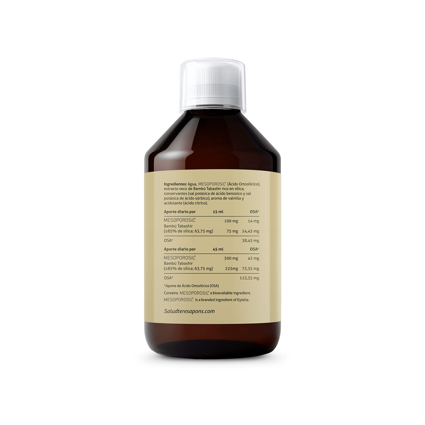 Silicio Orgánico - Salud Teresa Pons