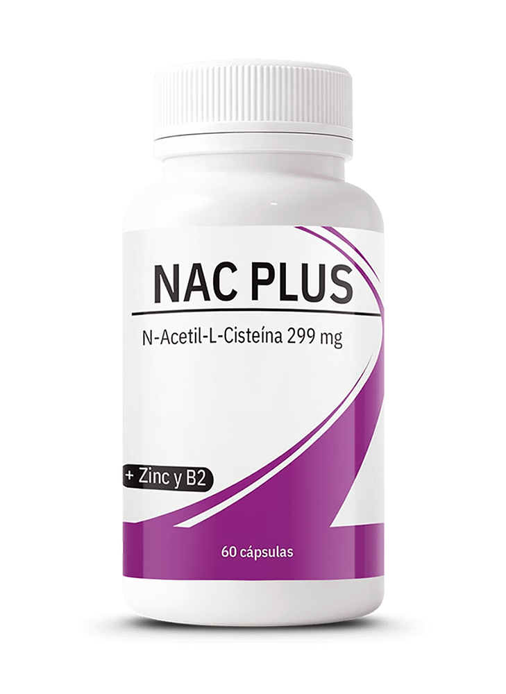 NAC Plus 299 mg. 60 caps. HPMC - Salud Teresa Pons